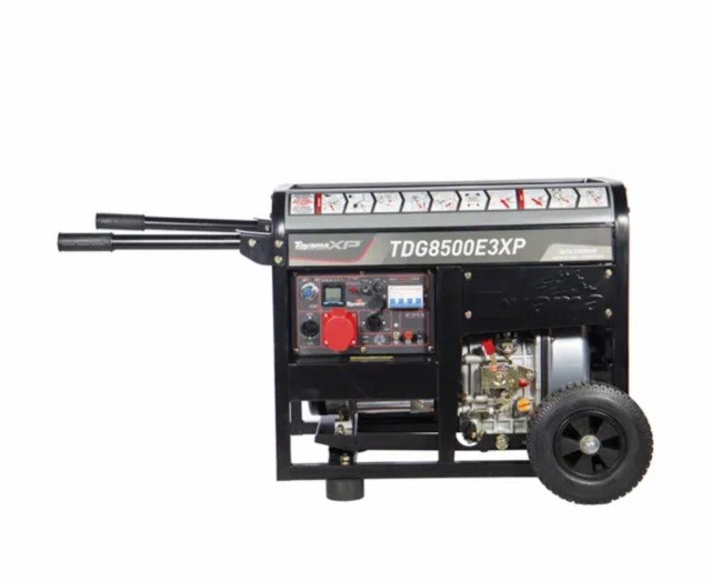 Gerador de Energia Diesel 7.5 KVA Trifásico 220/380V Toyama TDG8500E3XP Part Elétrica - Foto 2