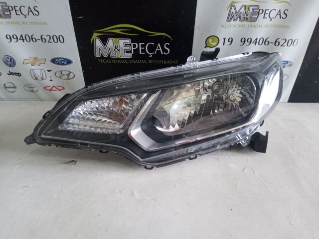 Farol Honda New Fit esquerdo 