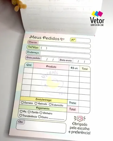 Ficha Avaliação Fisioterapeuta A4 - Colorido em papel offset 90gr