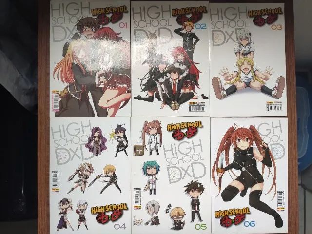 Highschool DXD - mangá 1 ao 6, Bom estado - Livros e revistas - Parque da  Mooca, São Paulo 1224463519