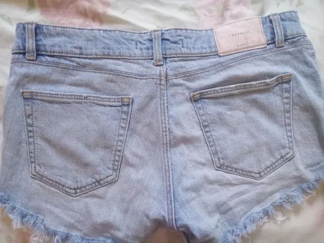 Short Jeans Zara 38 - Foto 2