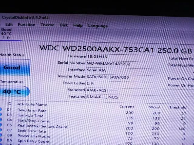 HD Western Digital 250GB - Foto 3