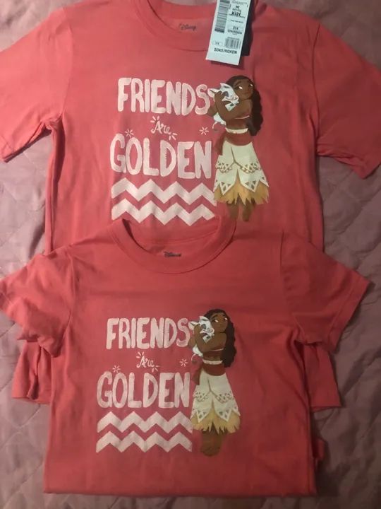 Blusas Hering Moana Tal Mãe Tal Filhas Iguais Rosa