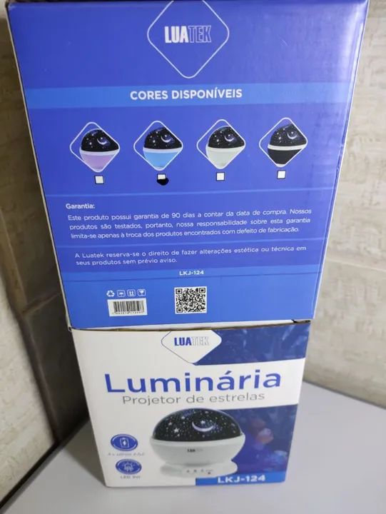 Luminária e Projetor de Estrelas de LED  - Foto 5