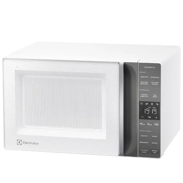 **Forno de Micro-ondas Electrolux Efficient ME23B com Função Manter Aquecido Branco - 23L*
