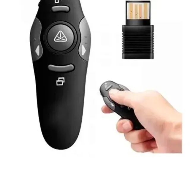Apresentador Slide Apontador Laser Controle Sem Fio