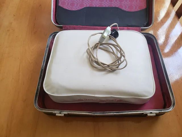 Travesseiro massageador eletrônico super Travessia eletrônicos antigo  - Foto 3