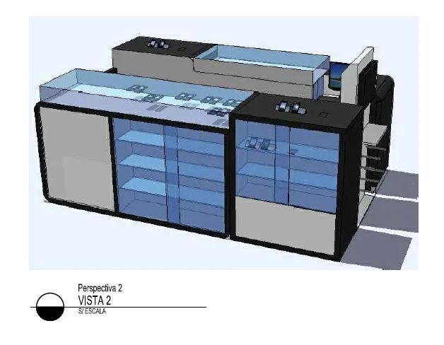 Quiosque para shopping 3mt/2mt, madeira qualidade - Foto 6