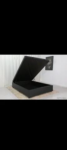 Cama Box Baú Casal + Colchão D33 De 12 Cm Alt.  - Foto 3