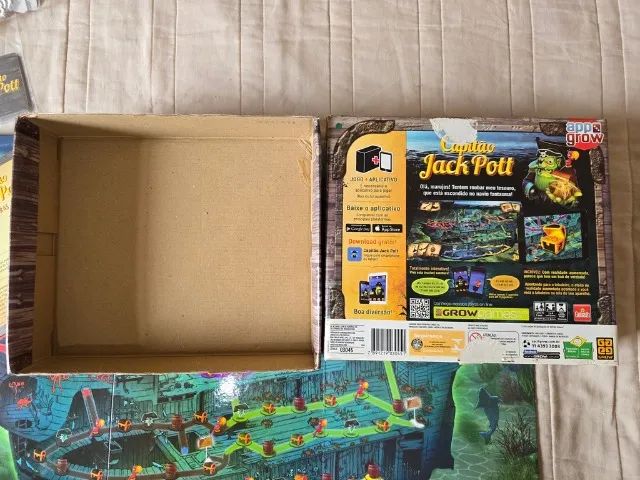 Jogo Tabuleiro Capitão Jack Pott - leia o anuncio - Foto 2