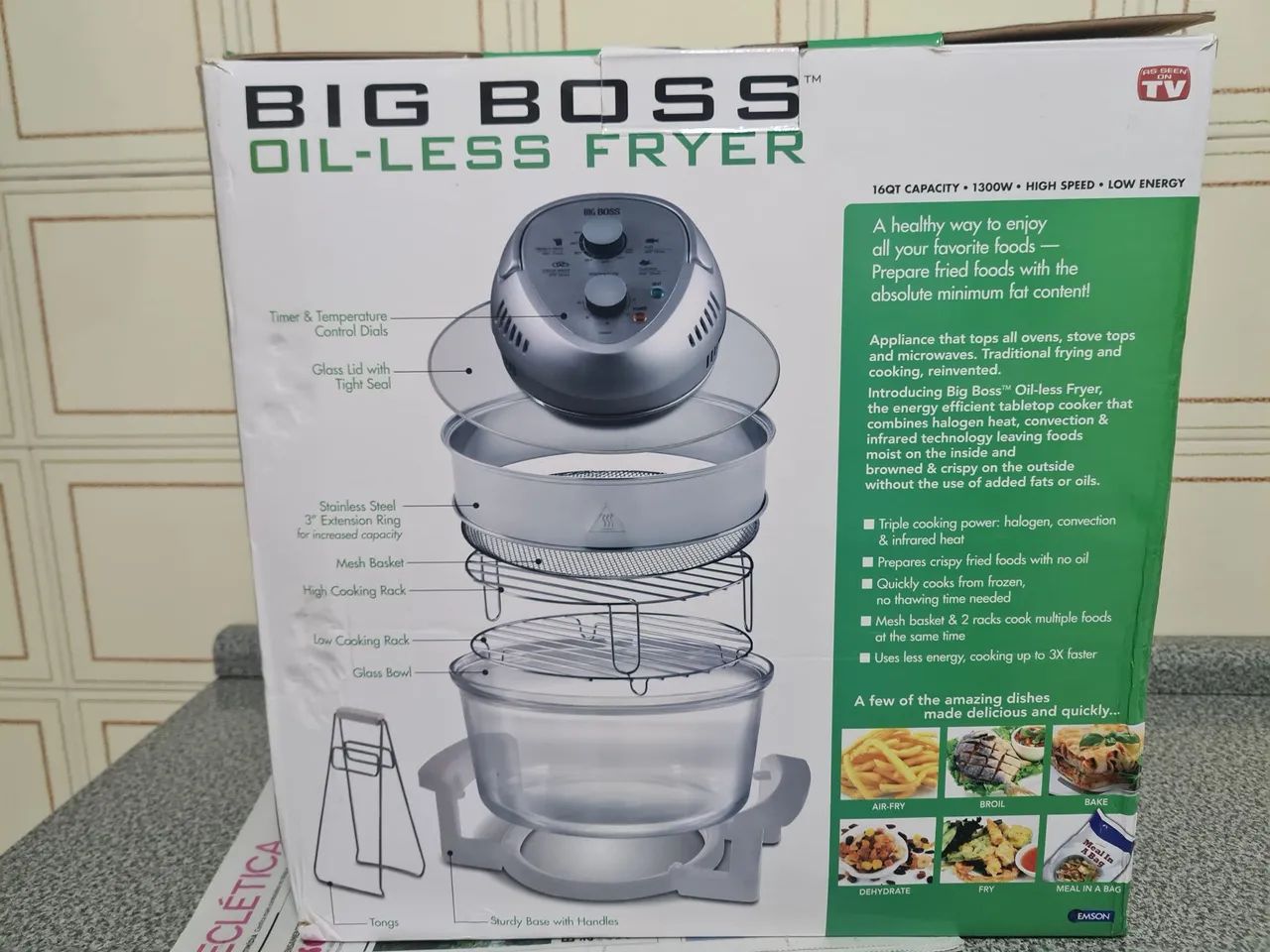 Big Boss Fritadeira Air Fryer - Foto 3