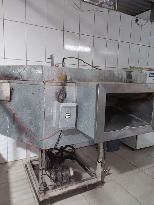 Forno a gás profissional para pizza, pão, etc. - Foto 5