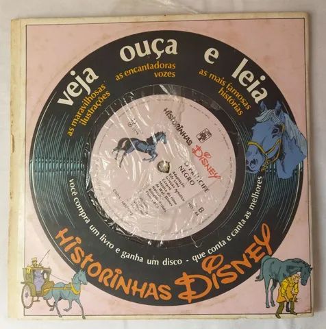 2 Livros Histórinhas Disney com disco Vinil - Foto 2