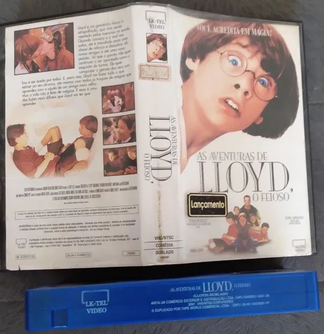 VHS Dublado As Aventuras De Lloyd O Feioso