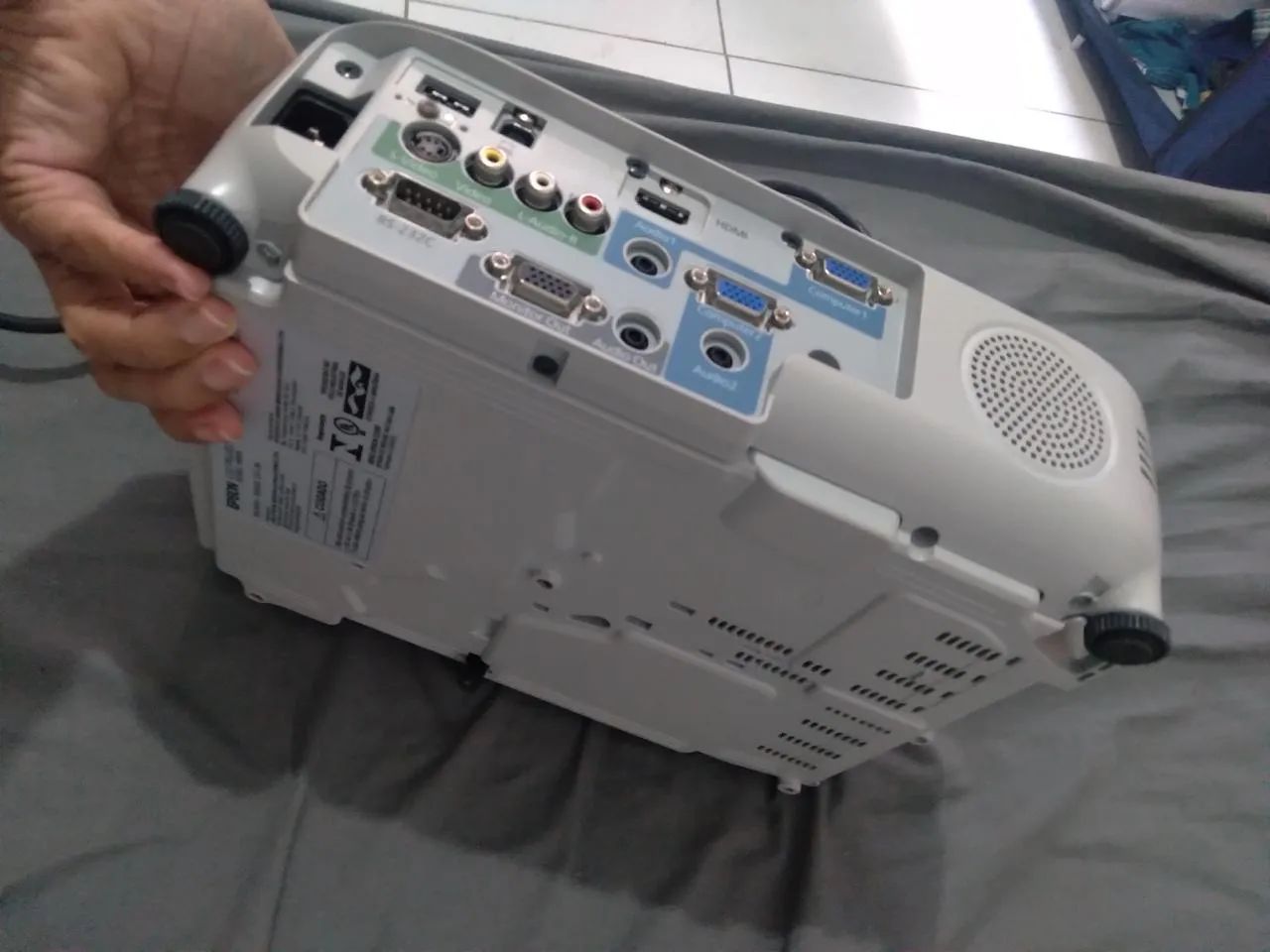 Datashow  novo completo todo direitinho perfeito estado pouco uso! - Foto 5