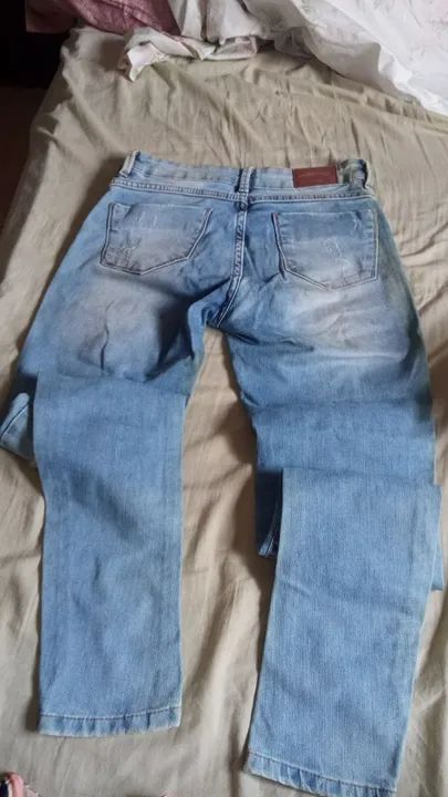 Calça Jeans Feminina Azul Claro