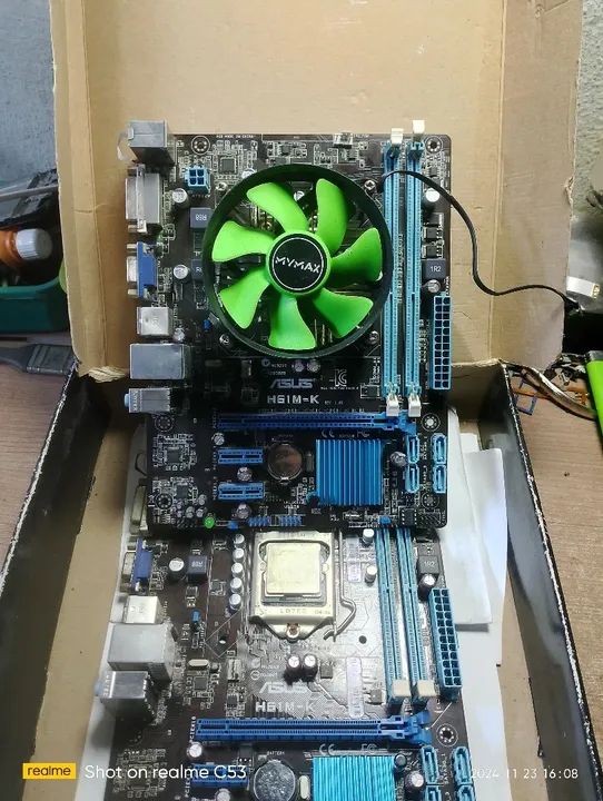 Placa-Mãe ASUS H61M-K i3