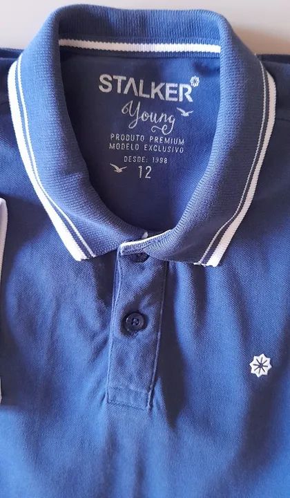 Camisa Gola Pólo Stalker 12 Anos  - Foto 5