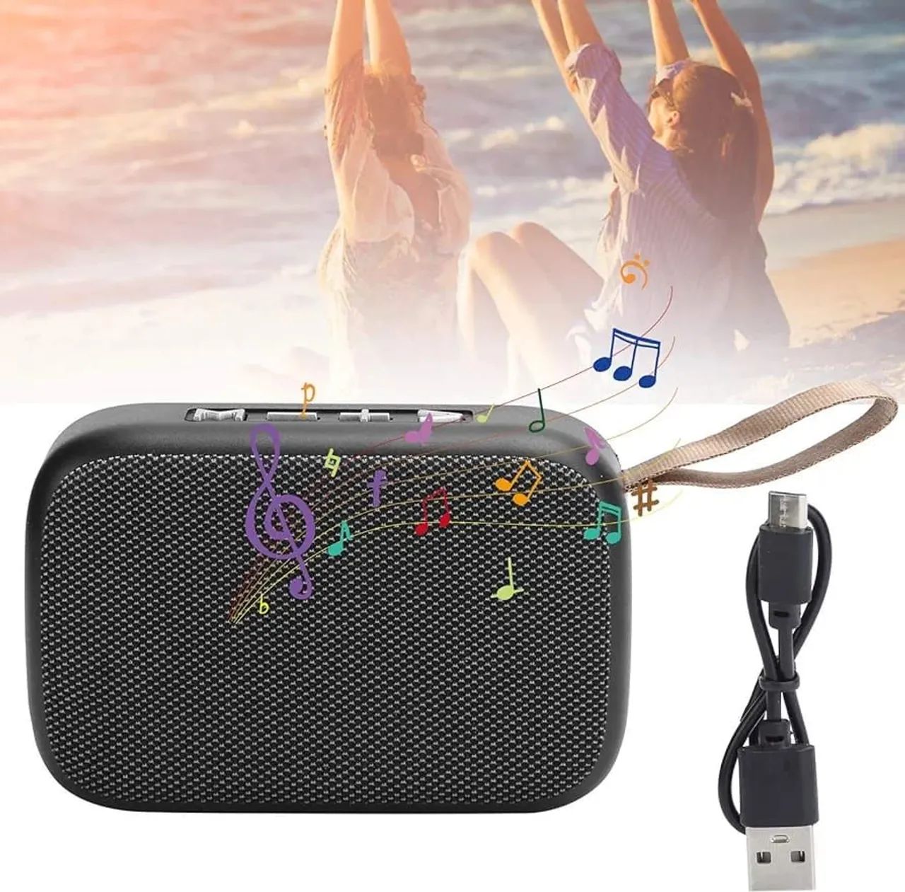 Caixa bluetooth portátil promoção barato  - Foto 5