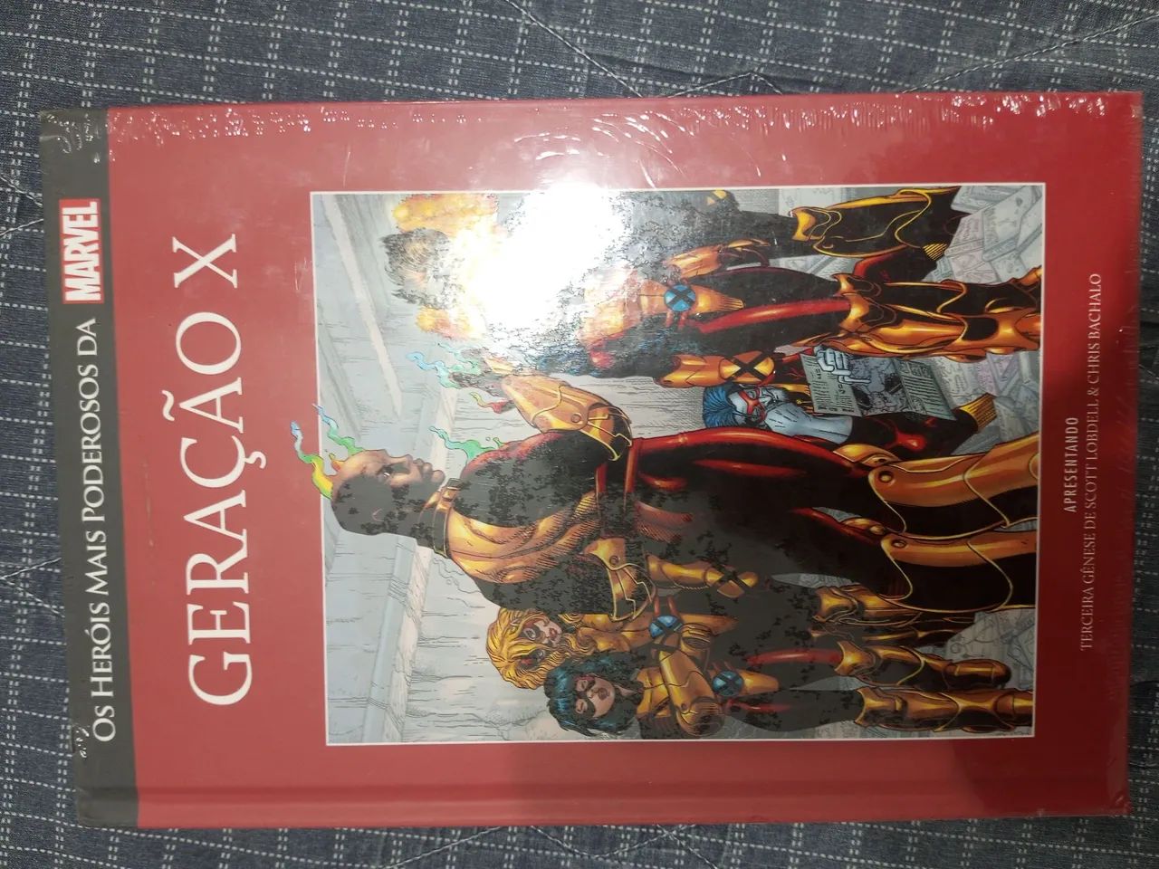 Hq Marvel salvat capa vermelha geração x lacrado