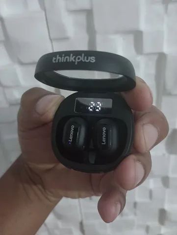 Fone bluetooth original tela digital Lenovo 