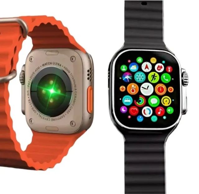 relogio Smartwatch Series s9 Ultra max + 7 Pulseiras de Brinde - Foto 4