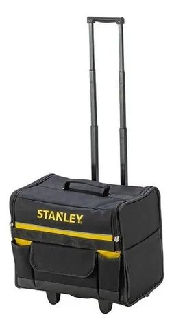Bolsa Para Ferramentas Com Alça Telescópica E Rodas Stanley Cor Preta - Foto 2