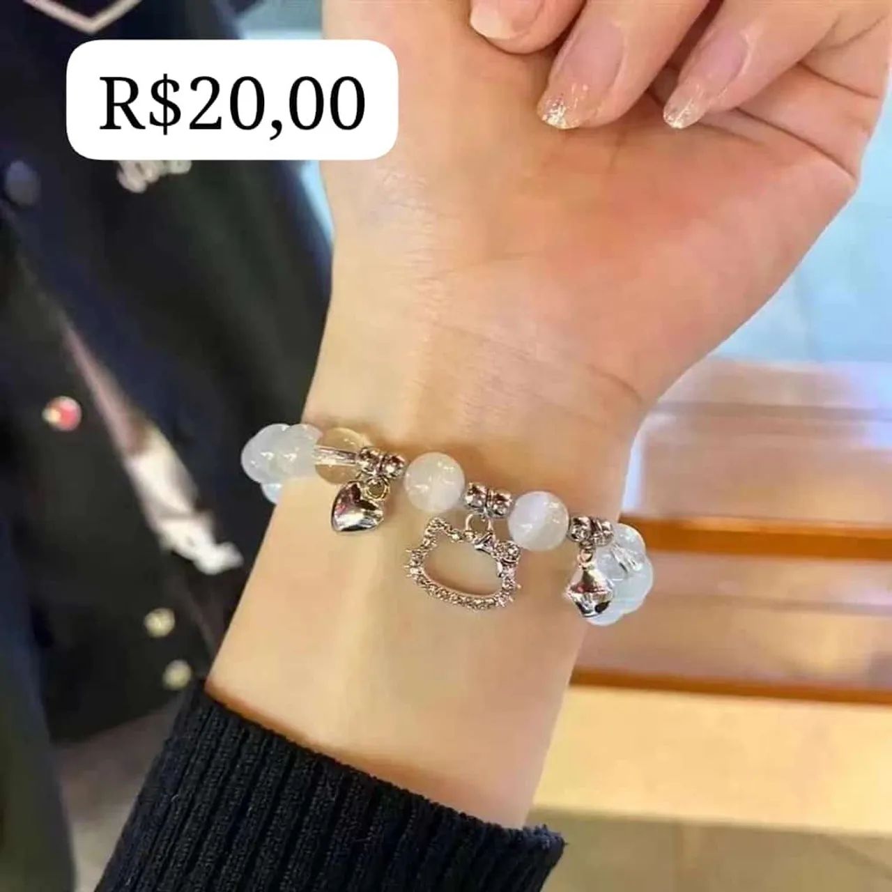 Pulseira e brinco  - Foto 5