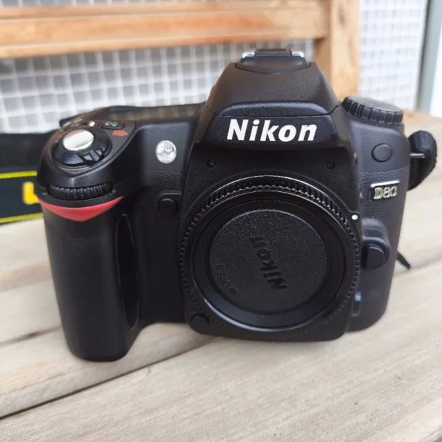 Camera Nikon D80 + Lentes NIKKOR 18-55 e 55-200mm + Case - Foto 3