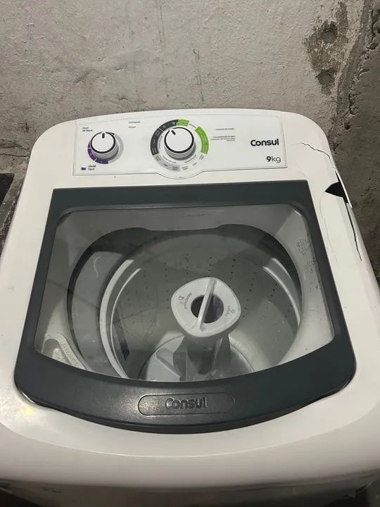 Máquina de Lavar Consul com detalhe 