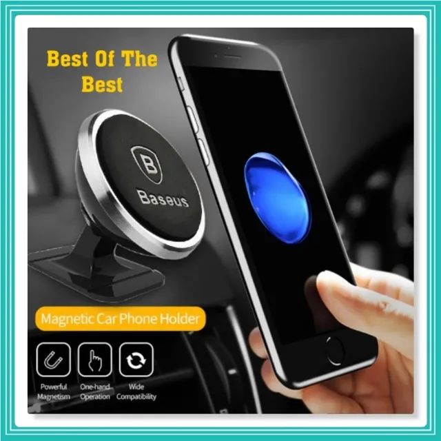 Baseus Porta Celular Carro Magnético Imã Painel Discreto