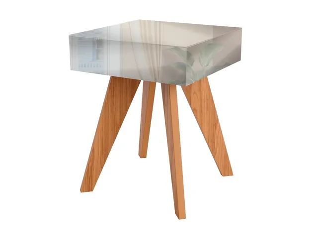 MESA DE CANTO RETRÔ ESPELHADA - Foto 2