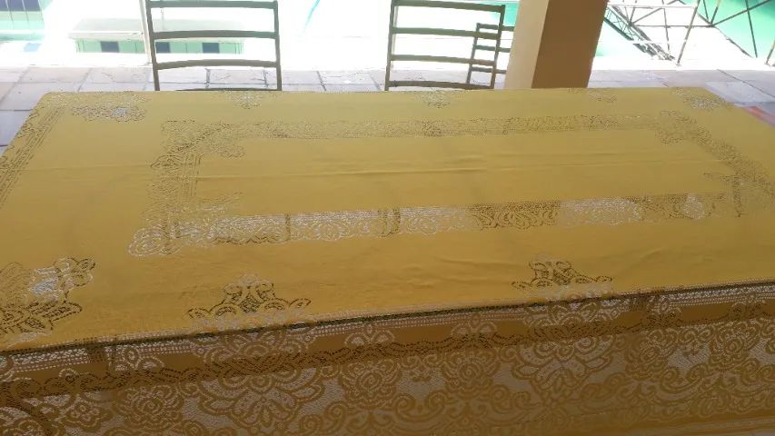 toalhas de renda de algodão