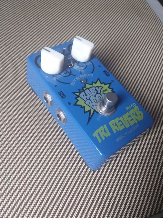 Pedal Reverb Baby Boom Tri-Reverb Biyang - Foto 2