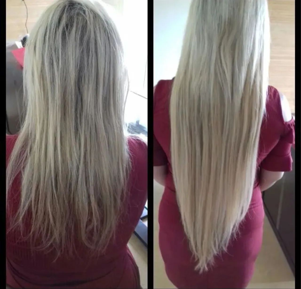 Manutenção e aplicação de mega hair ponto americano  - Foto 4