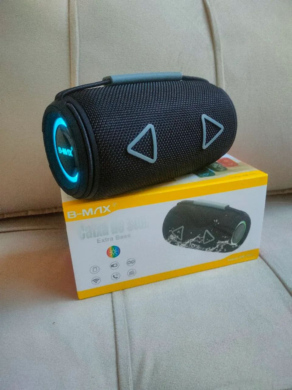 Caixa de som Bluetooth muito potente 