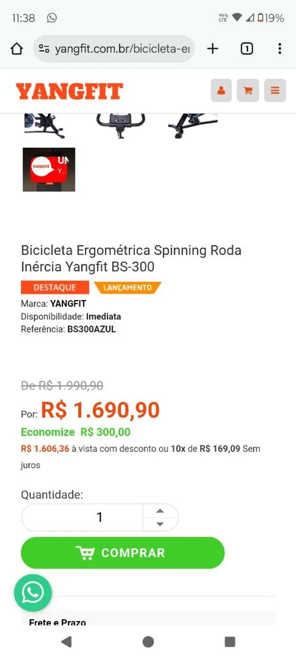 Bicicleta ergométrica  - Foto 2