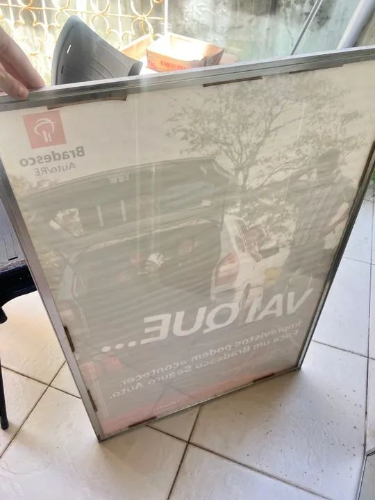 Quadros em vidro com moldura  - Foto 5