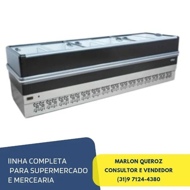 Ilha de Congelados 3M 220v Nova Polar