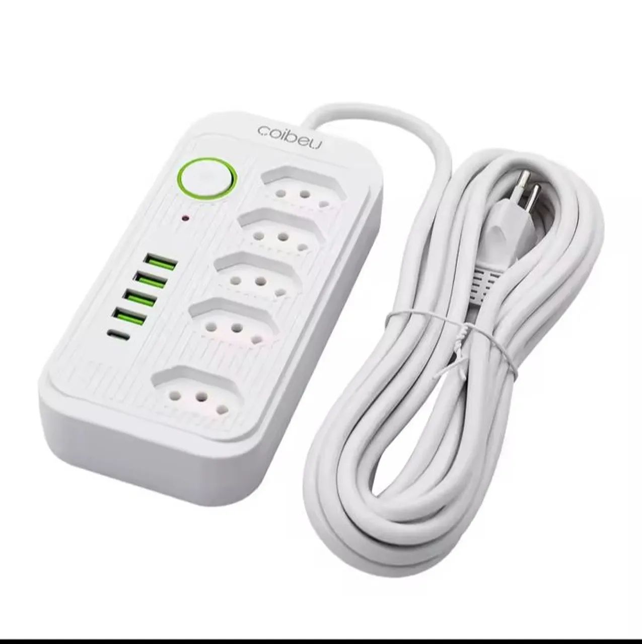 Tomada extensão com 4 USB e 1 Tipo C  - Coibeu 2M - Foto 5