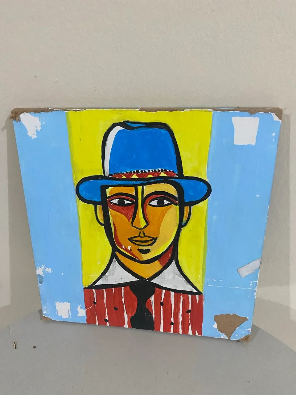 Quadro Dupla Face Pintado a Mão  - Foto 2