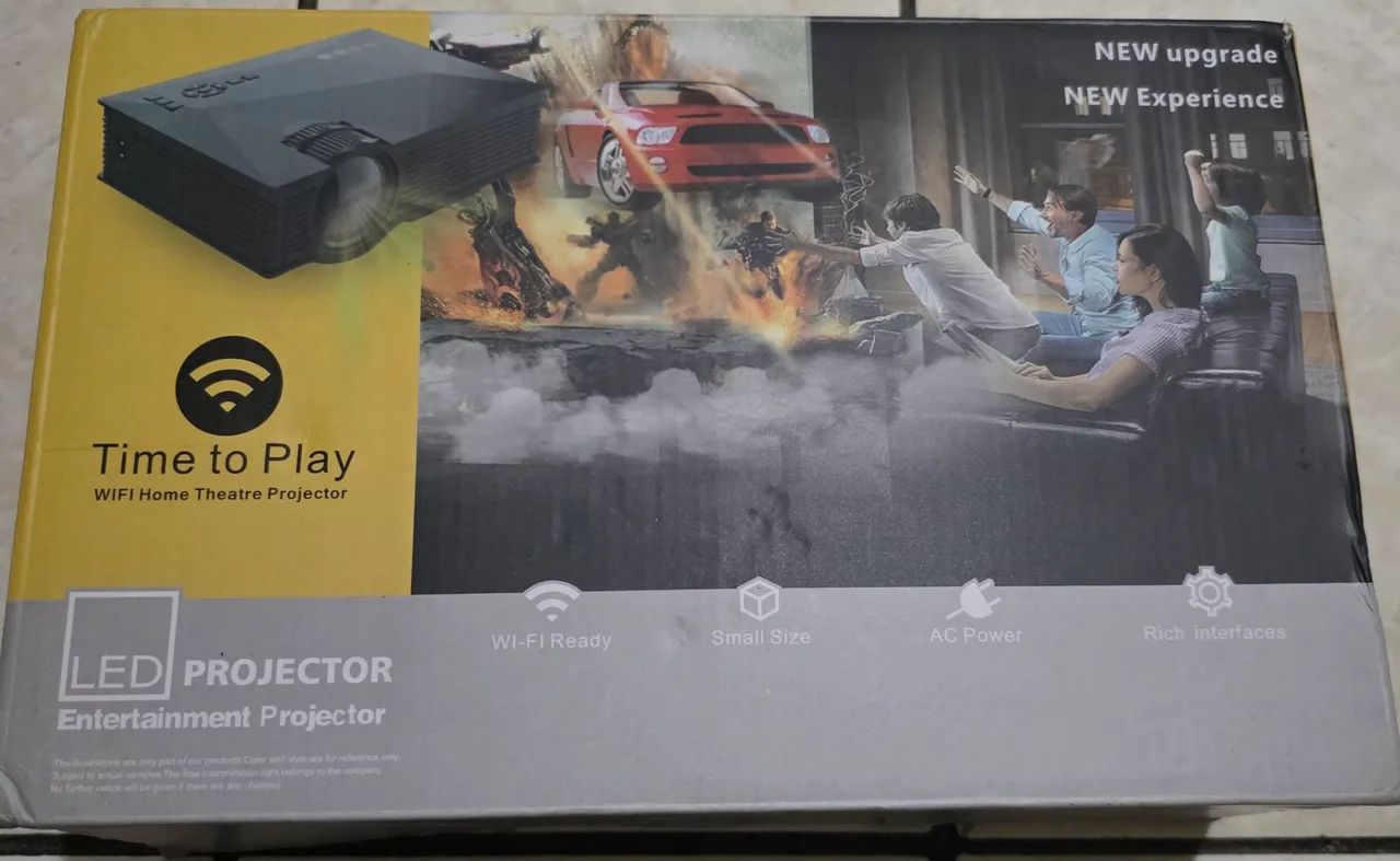 LED WI-FI 1800L+ PROJECTOR WITH TRIPOD64167732902530122