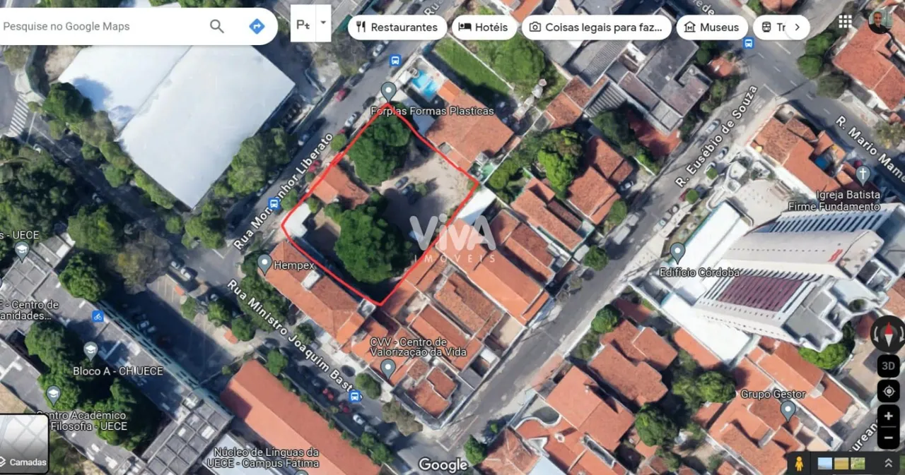 Terreno com 1.540 m² no bairro de Fátima