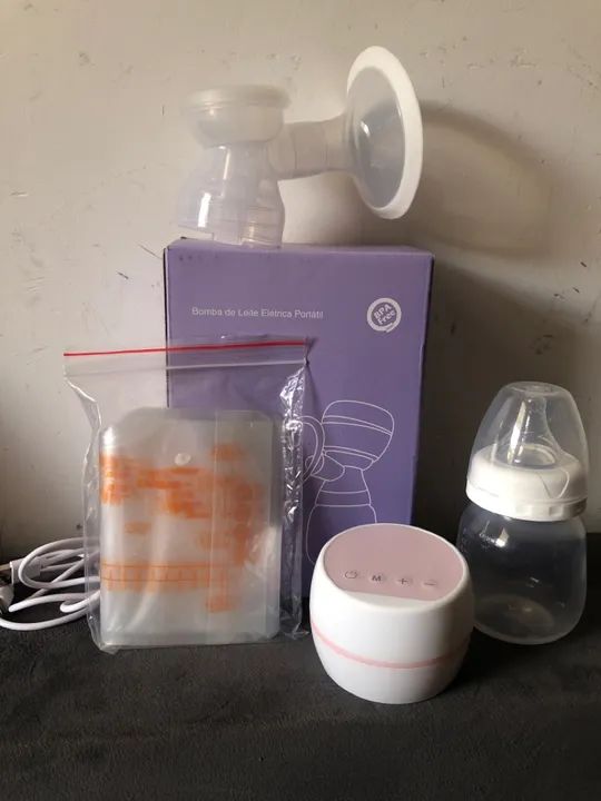 Bomba tira leite + 8 sacos de armazenamento  - Foto 3