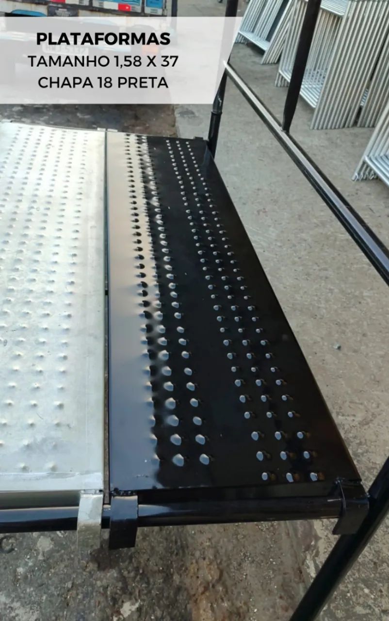 PLATAFORMA P/ ANDAIME TAMANHO 1,50 x 0,37 m