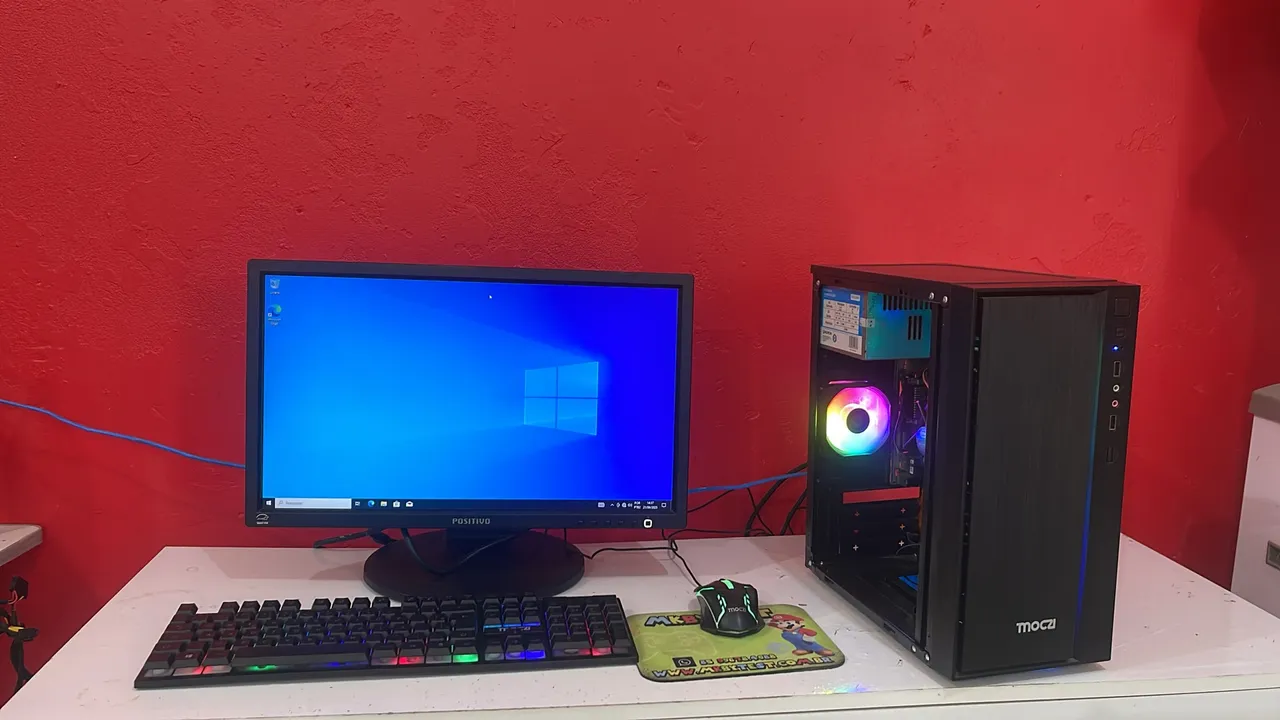 Computador Completo i5 com Monitor Positivo 20? - Pronto pra Uso!