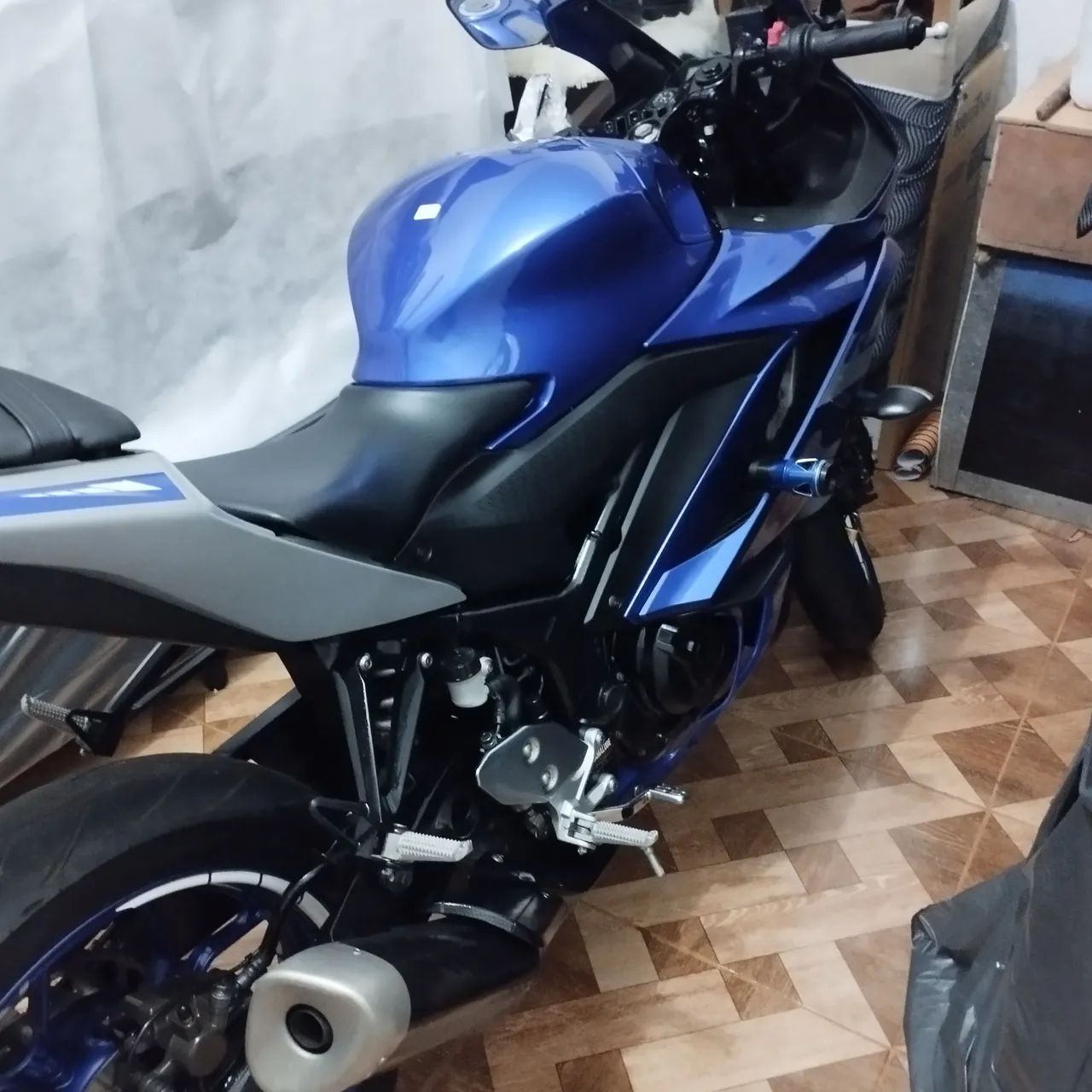 Yamaha R3 Azul - Impecável - Foto 5