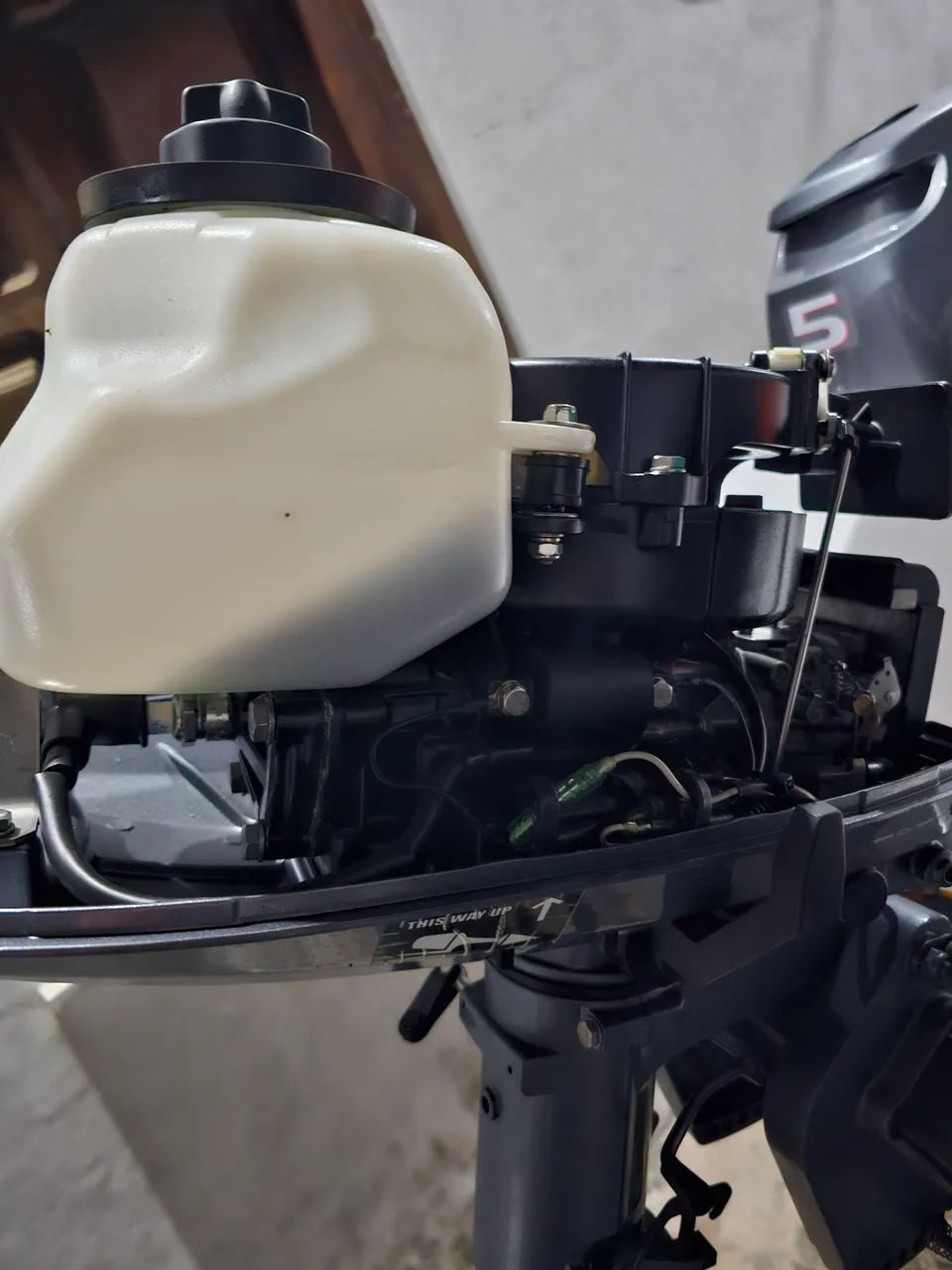 Motor de Popa Hidea 5HP - Rabeta Longa  - Foto 3