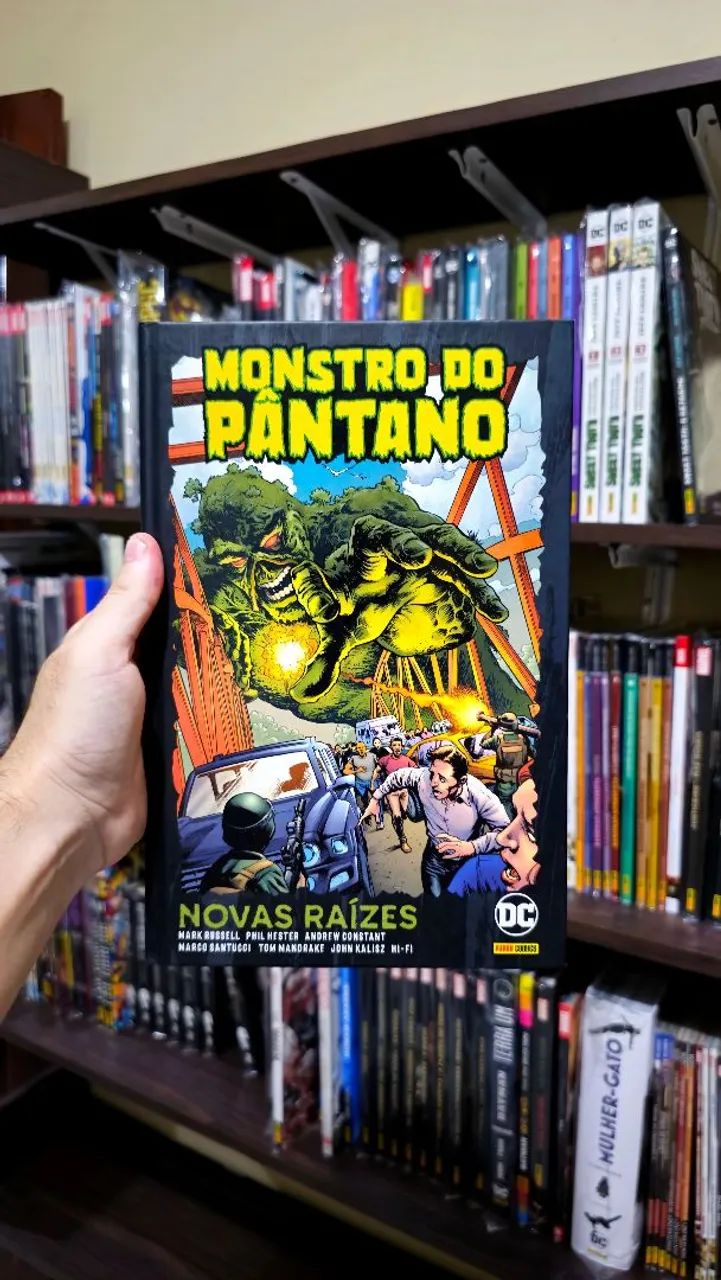 Monstro do Pantano - Novas Raízes - DC Comics - HQ Panini