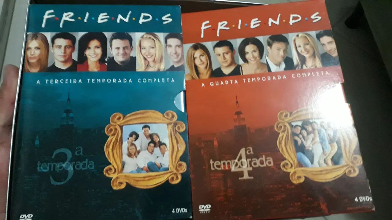 Friends - Temporadas 3 e 4 - Completas - DVD